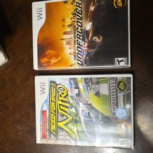 Nintendo Wii Need for Speed Nitro & Need for Speed Undercover
